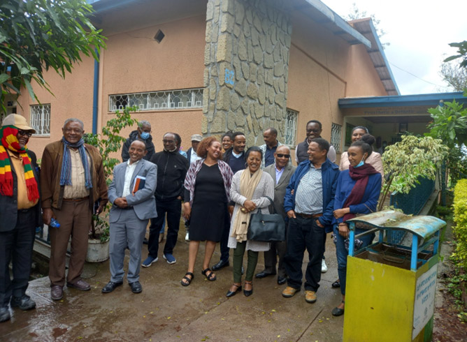 ENDAN members visited Ethiopian Center for Disability Development, Hawassa Branch office